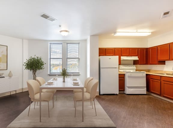 Modern Kitchens at Landmark Affordable Apartments in Baltimore MD