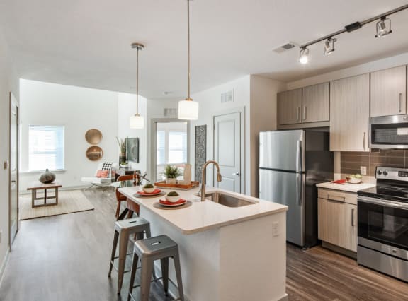 Chef-Style Kitchens at Grady Square Luxury Apartments in Tampa, FL
