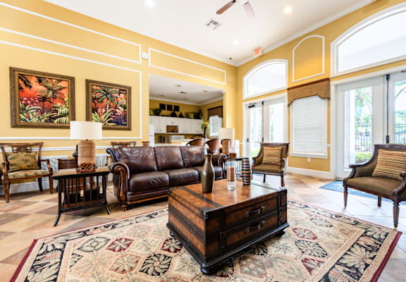 Clubhouse at Brandywine Affordable Apartments in Tampa FL