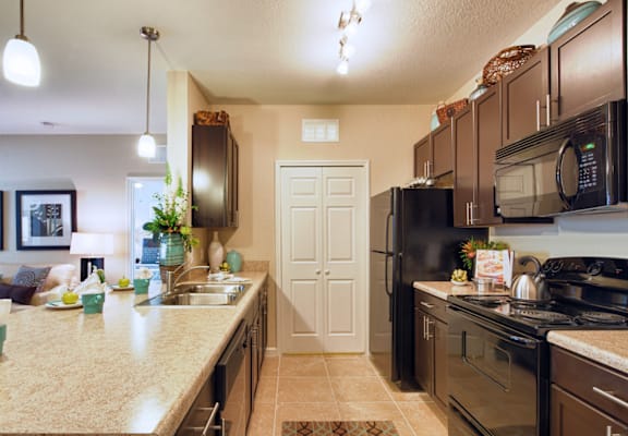 Modern Kitchens at Bennett Creek Apartments in Jacksonville FL