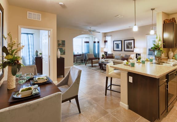 Open-Concept Layouts at Bennett Creek Apartments in Jacksonville FL