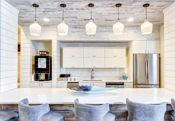 Clubhouse With Cyber Cafe And Coffee Bar at The Bluestone Apartments, Bluffton, SC
