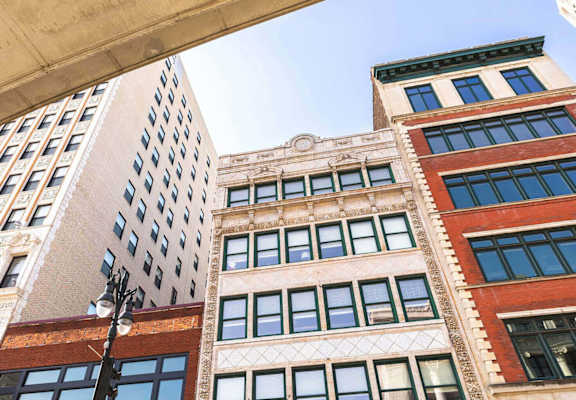 Full Exterior View at 1525 Broadway, Detroit, 48226
