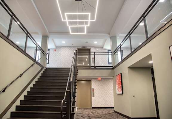 Property Staircase at Eagan Place Apartments, Eagan, MN