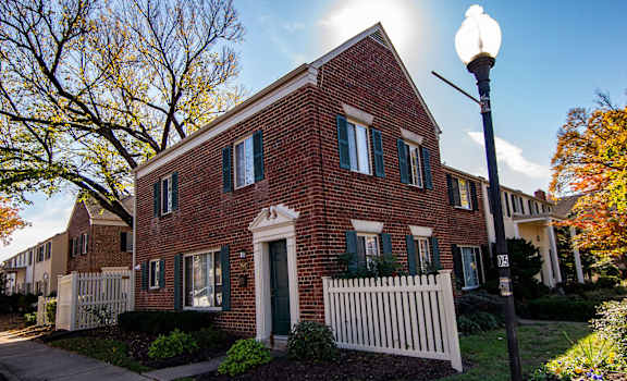 Brookville Townhomes Colonial Style Architecture