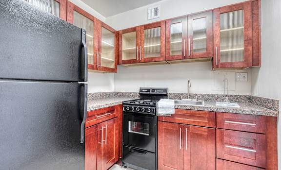 Capital Plaza Apartments Modern Kitchen Photo