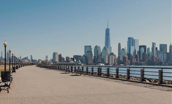 Take the day and bike over to Liberty State Park to take in the views.