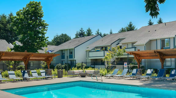 Swimming pool at Brookside 112, Vancouver, WA