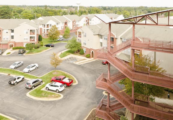 Ovaltine Court Apartments in Villa Park IL