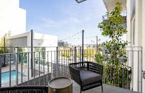 Apartments with a Balcony in North Hollywood Arts District
