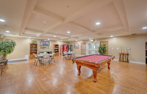 Club Room at Hayward Village Senior Apartments in Hayward CA