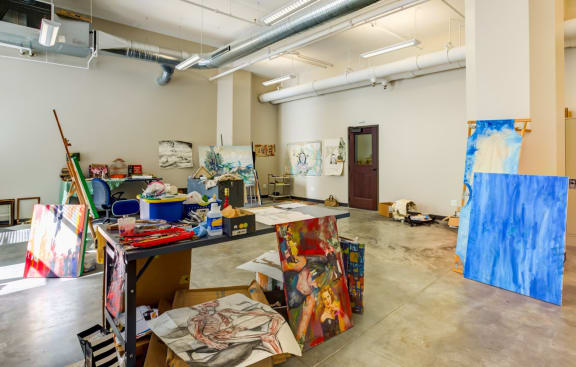 Paint Room at Arcade Artist Apartments, St Louis, 63101