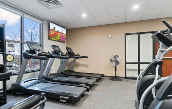 Fitness Center at The Bluffs at Nine Mile Creek, Eden Prairie, MN, 55344