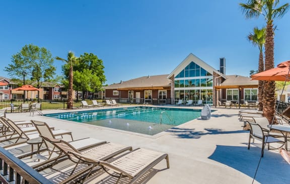Pool at Lakecrest Village, Houston Texas