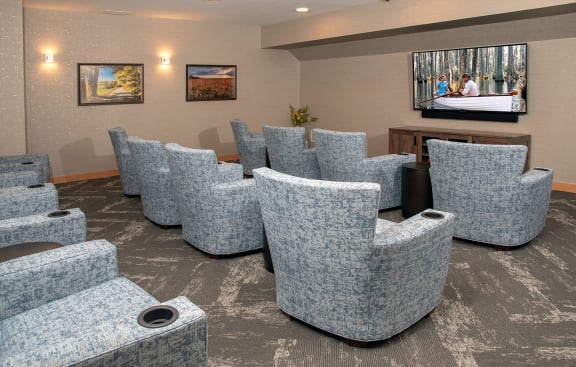 Theater at The Legends of Woodbury 55+ Apartments, Minnesota, 55129