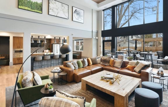 Community Room at Millberry Apartments, Minnesota
