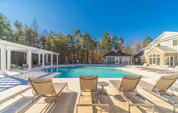 Pool With Sundecks at Sycamore Ridge, Gainesville Georgia