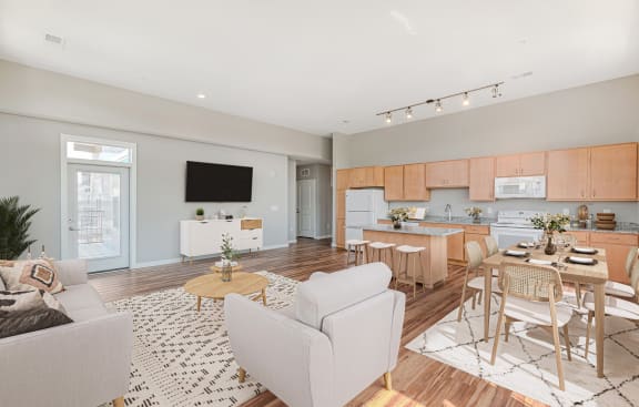 Living And Kitchen at The Paramount, Atlanta, 30331