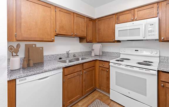Kitchen at RiverEast, Council Bluffs Iowa