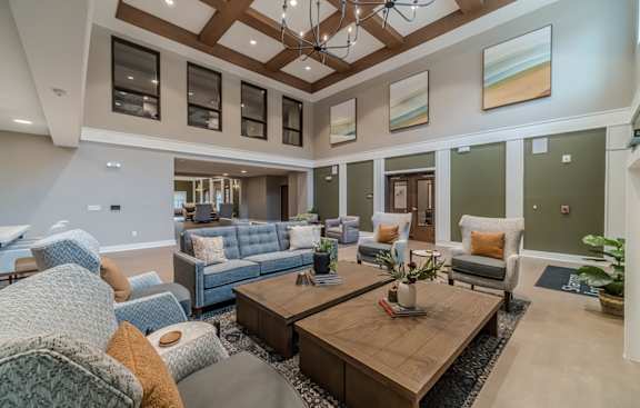 Community Room at Shannon Reserve 55+ Apartments, Union City, GA, 30291