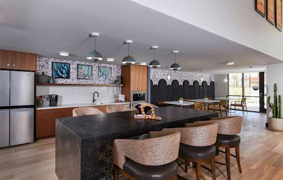 Community Room at Suncrest Vista at Canyon Trails 55+ Apartments, Goodyear, 85338