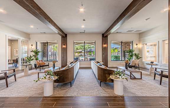 Community Room at The Cesera 55+ Apartments, Texas, 75040