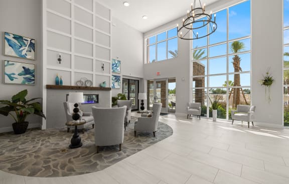 clubroom at Osprey Park 62+ Apartments, Kissimmee