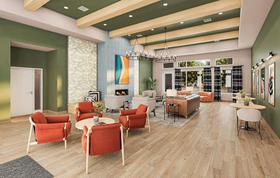 Community Room at Townhomes on Earley, Casa Grande, AZ, 85122