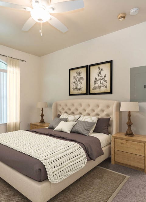 Large Bedroom at Woodway Village, Texas, 78744