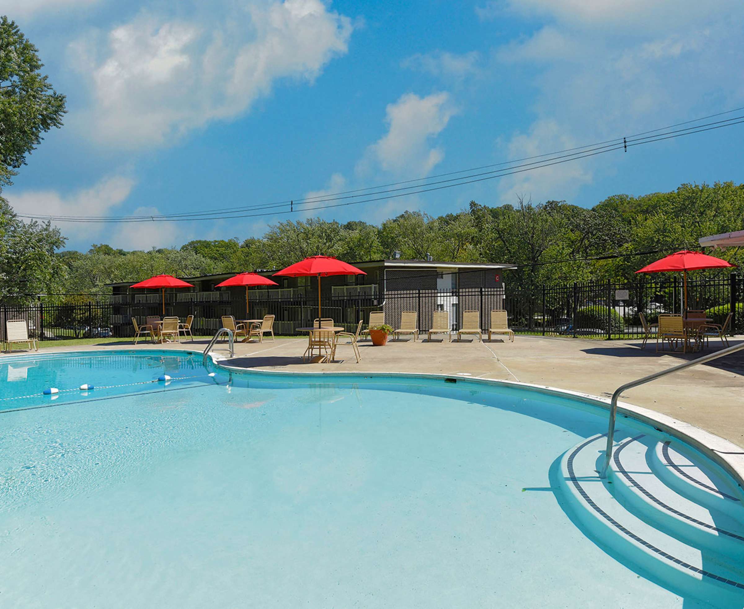 Pool at Brook View Apartments (3 of 8)