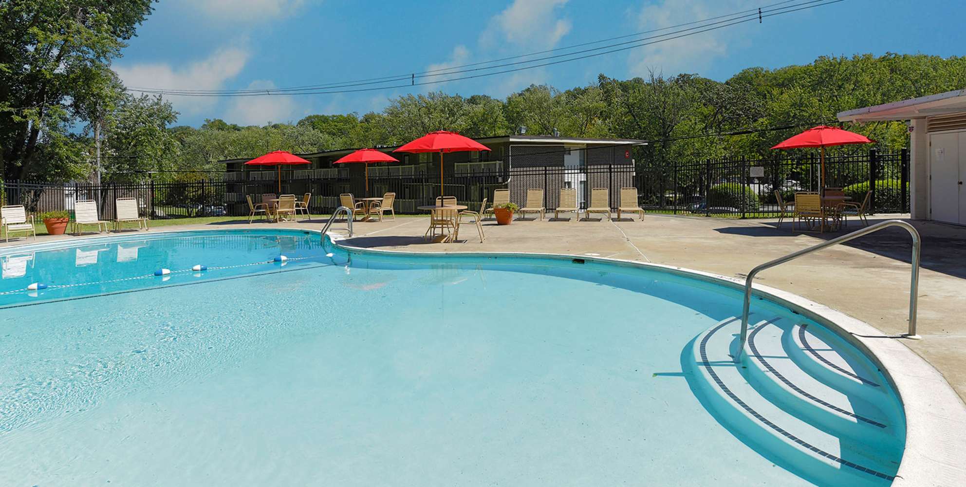 Pool at Brook View Apartments (5 of 8)