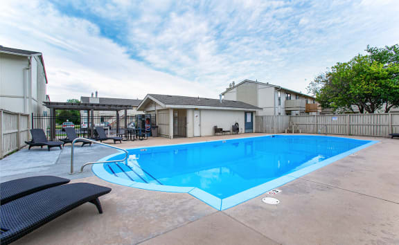 Summer just got way more fun with our apartment pool