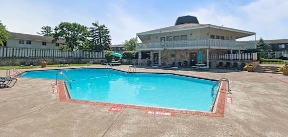 pool amenity at central square apartments