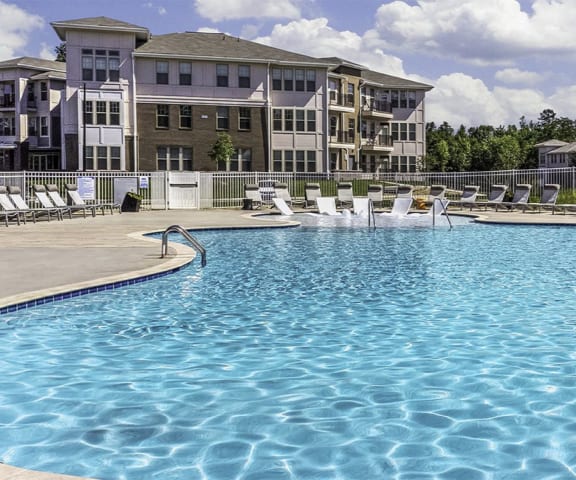 Swimming pool, Sycamore at Tyvola, Charlotte, NC