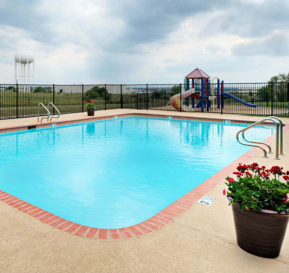take a dip in our resort style swimming pool