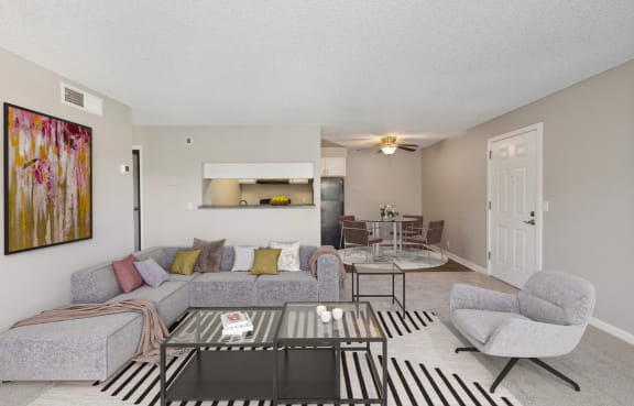 wood inspired flooring at The Village at Iron Blossom Apartments in South Reno, NV