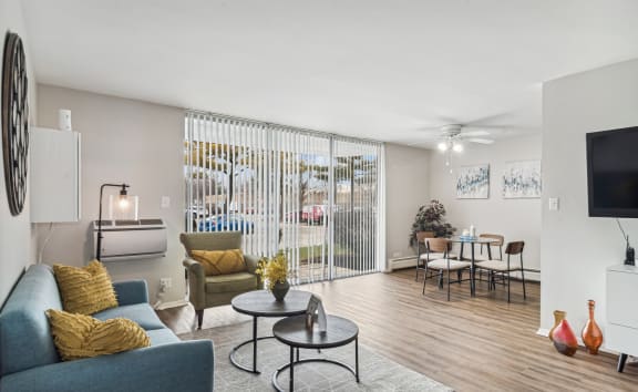 Living Room at The Reserve on Washington, Illinois, 60565