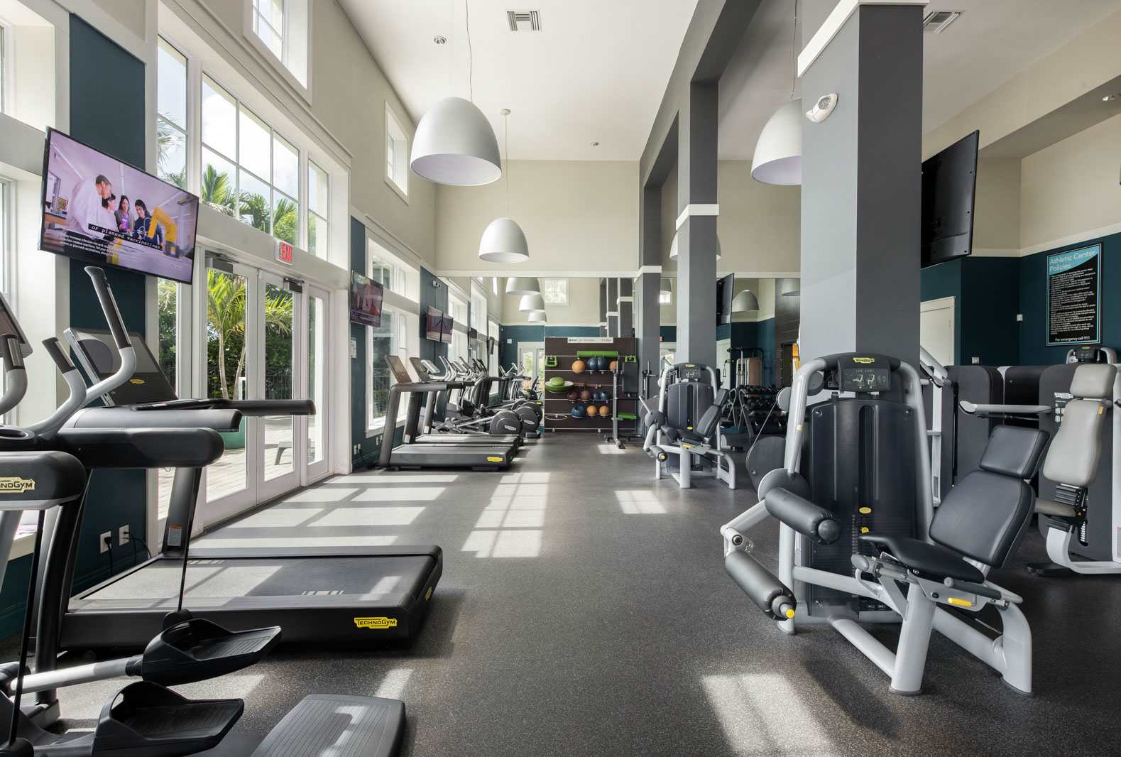 Gym at The Upton Apartments (1 of 8)