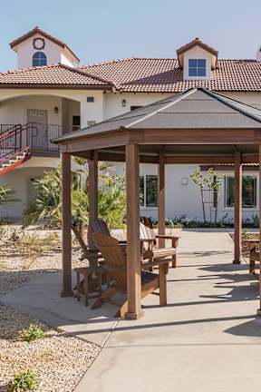 A Gazebo at The Villas at Ellis Manor, Fresno, California