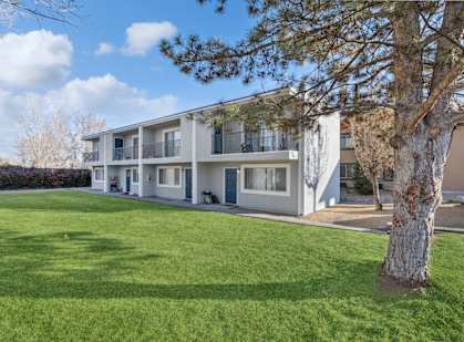 Exterior views of Vale Townhomes