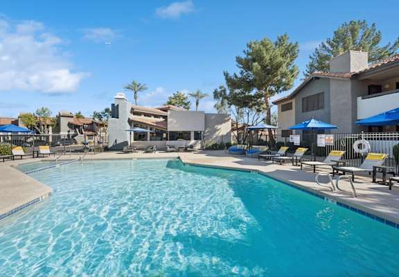 resort style pool at Country Brook