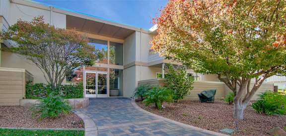 lovely walk way at Magnolia Place, Sunnyvale, CA
