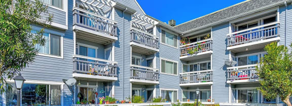the building in which the apartment is located
