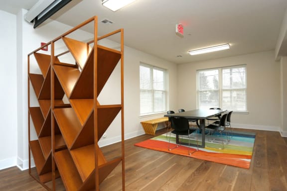 community room with conference table