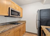 Thumbnail 37 of 67 - Black Microwave at AVIA on Pike Street, Seattle, 98101