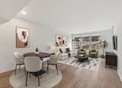 Thumbnail 5 of 67 - Modern Living Room and Dining Room at AVIA on Pike Street, Seattle