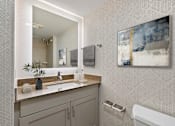 Thumbnail 4 of 67 - Bright Bathroom at AVIA on Pike Street, Seattle, WA