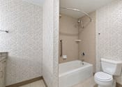 Thumbnail 66 of 67 - White Bathroom at AVIA on Pike Street, Seattle, WA, 98101