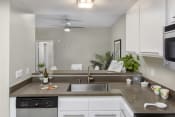 Thumbnail 4 of 12 - Kitchen with stainless steel appliances
