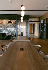 Long Wooden Table at The Mitchell , Georgia, 30303